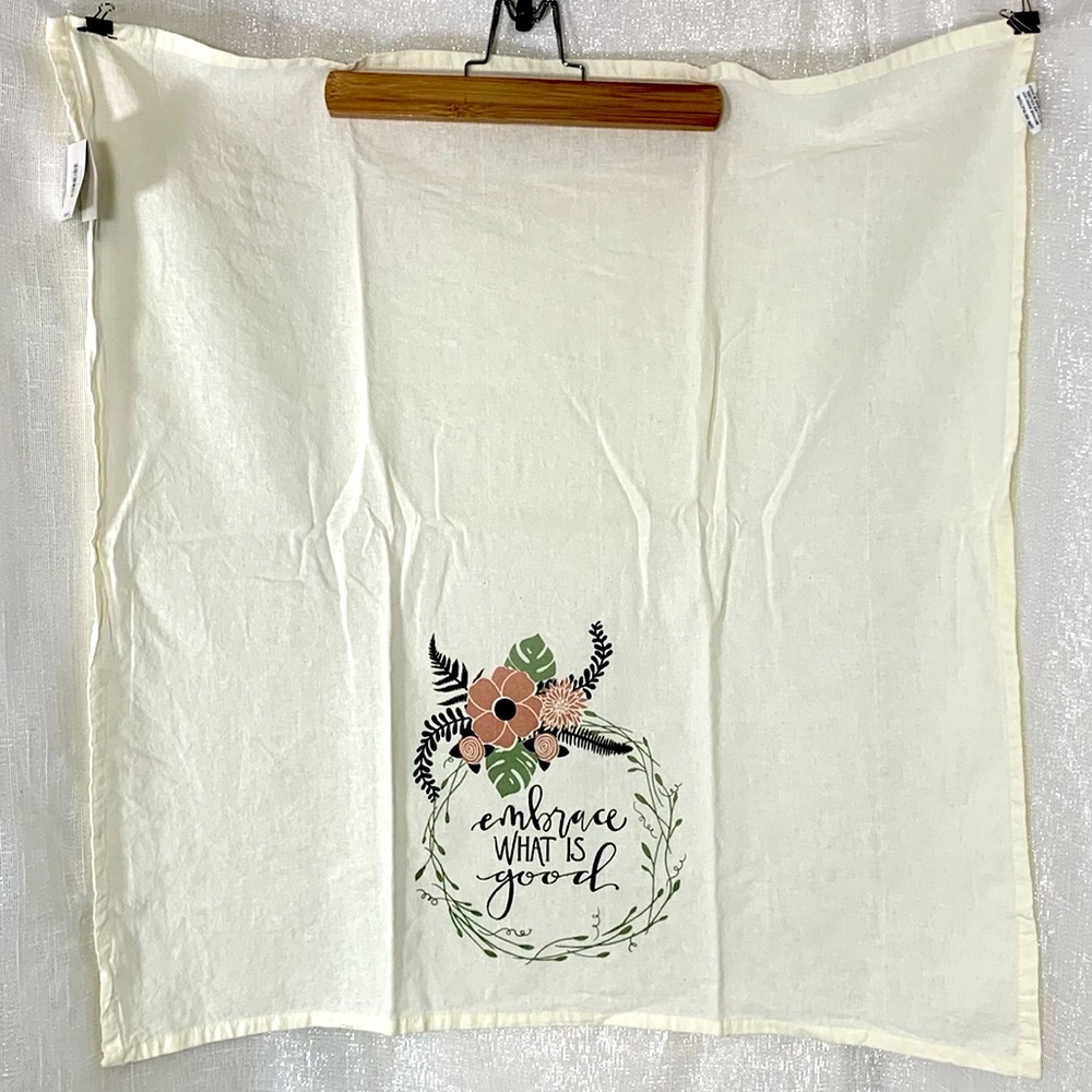 Primitives by KATHY Tea Towel Embrace What is Good - Picture 5 of 6